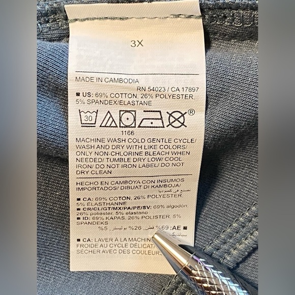 OLD Navy Dynamic Fleece High-Waisted, Wide-leg Pants, Pintucked, size 3X - Picture 8 of 14